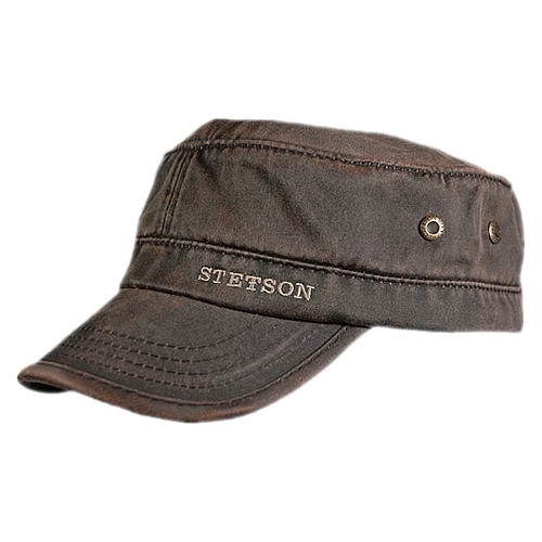 Stetson Armycap Datto Cotton/Polyester - braun